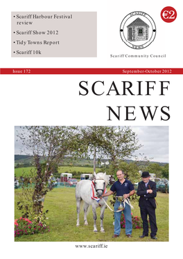 2 Review • Scariff Show 2012 • Tidy Towns Report • Scariff 10K Scariff Communitcommunityy Councicouncill