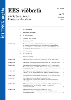 EES-Viðbætir ISSN 1022-9337 Nr