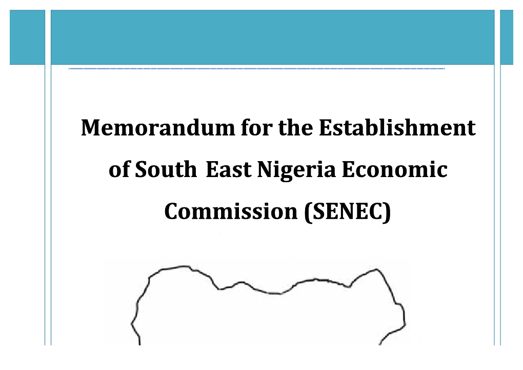 memorandum-for-the-establishment-of-south-east-nigeria-economic