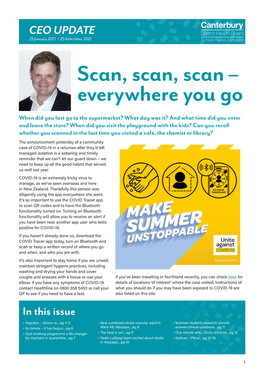 Scan, Scan, Scan – Everywhere You Go