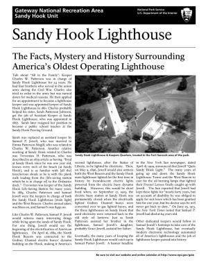 Sandy Hook Lighthouse. the Facts, Mystery and History Surrounding