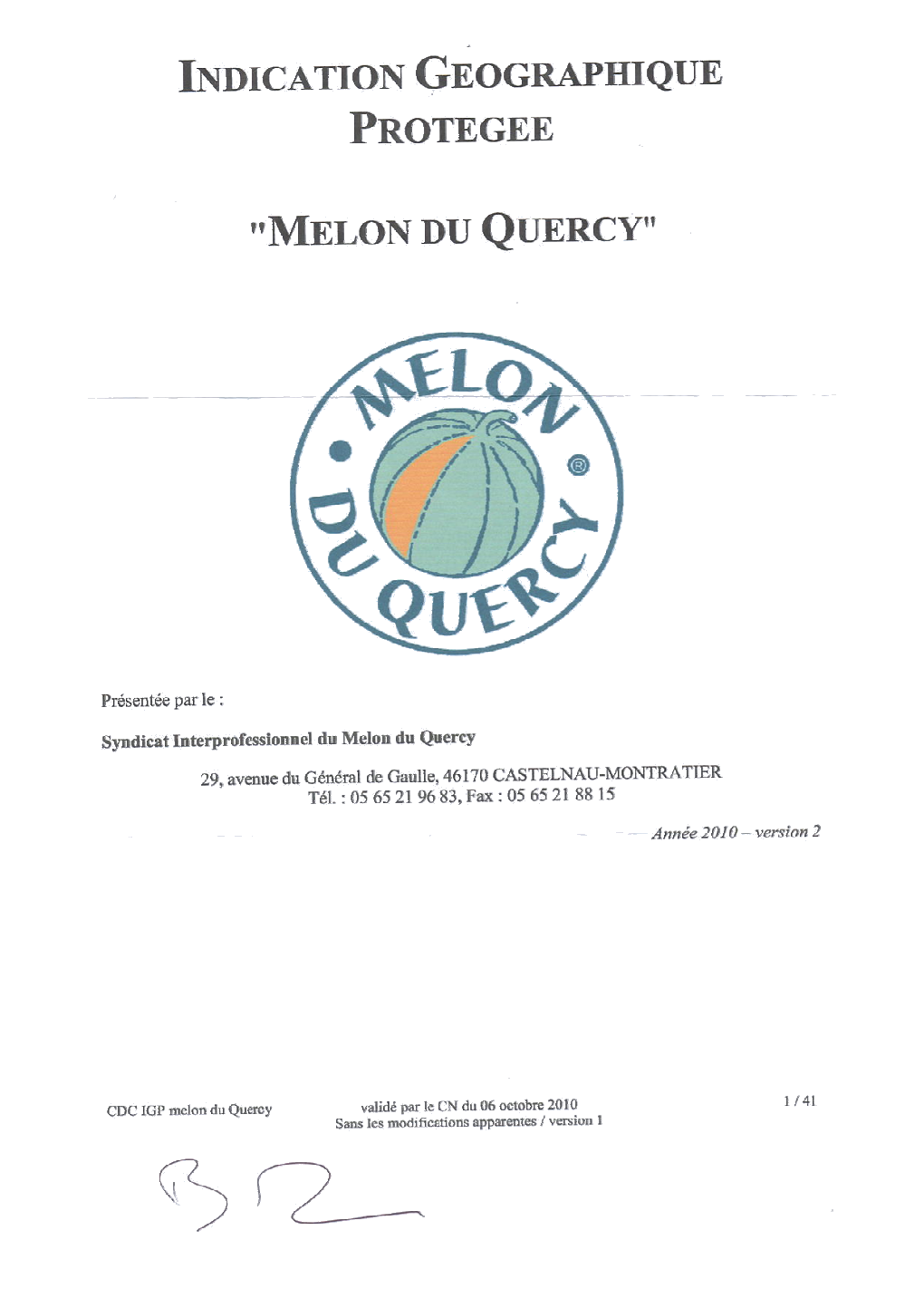 CDC Melon Du Quercy