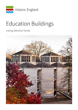 Education Buildings Listing Selection Guide Summary