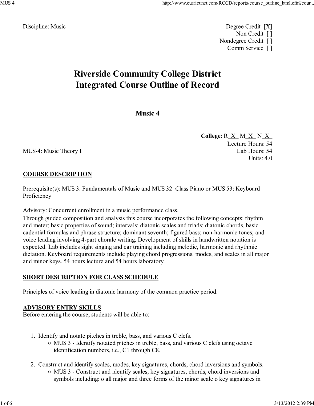 Example of COR-MUS4