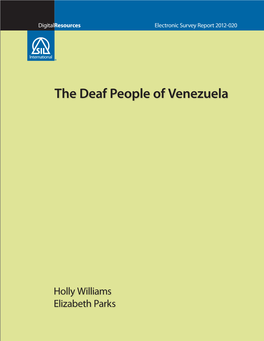 The Deaf People of Venezuela