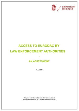 Access to Eurodac by Law Enforcement Authorities