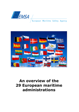 An Overview of the 29 European Maritime Administrations