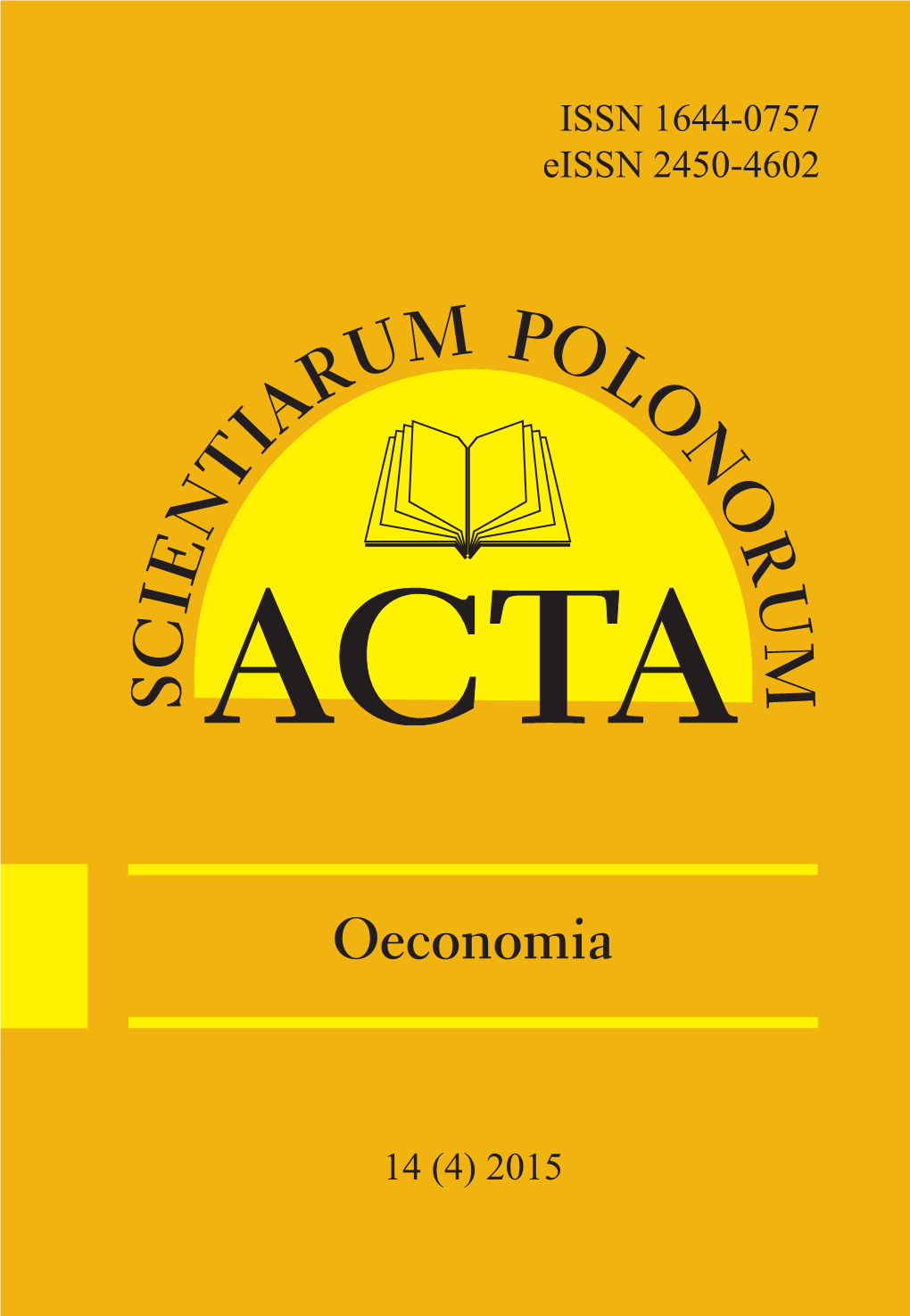 Acta Scient Oeconomia 14 4 2015.Indd