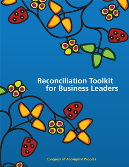 Reconciliation Toolkit for Business Leaders