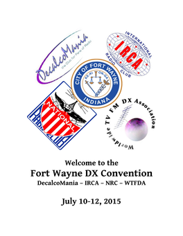 Fort Wayne DX Convention Decalcomania – IRCA – NRC – WTFDA