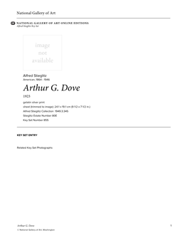 Arthur G. Dove