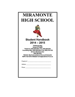 Miramonte High School