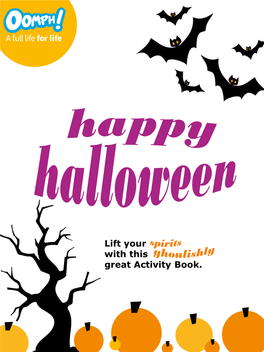 Lift Your with This Great Activity Book. Halloween History