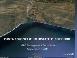 Punta Colonet & Interstate 11 Corridor