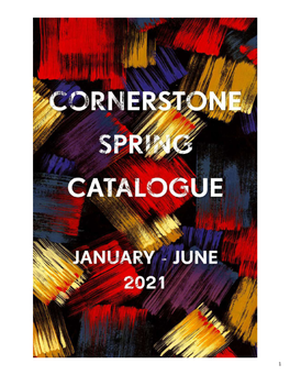 Cornerstone Spring Catalogue
