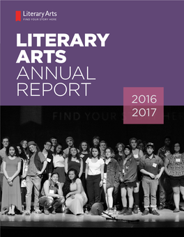 Literary Arts Annual Report