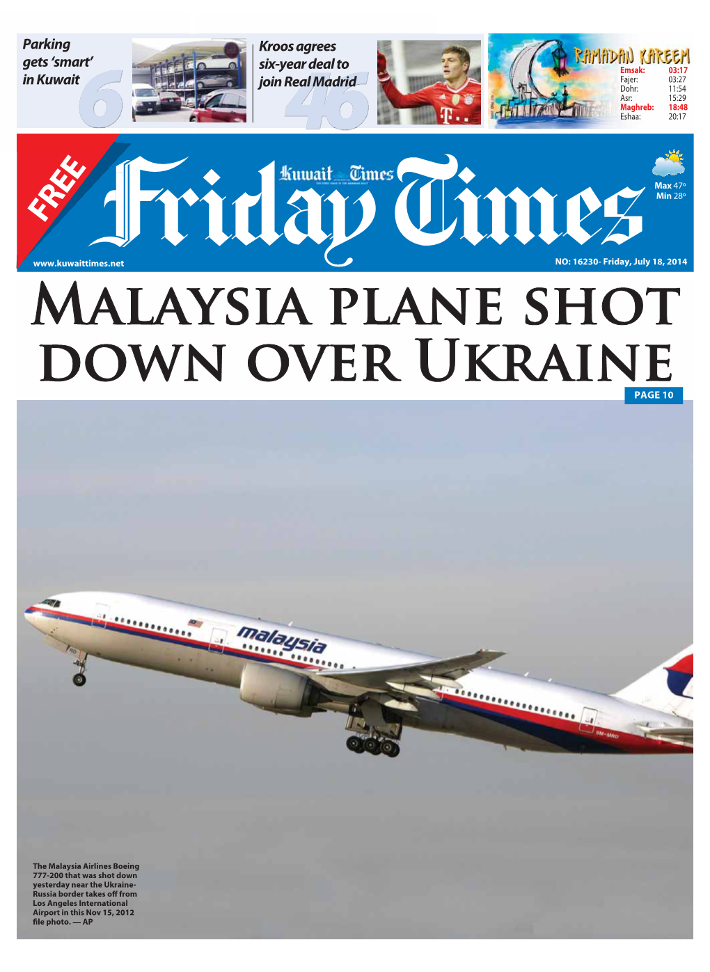 Malaysia Plane Shot Down Over Ukrainepage 10