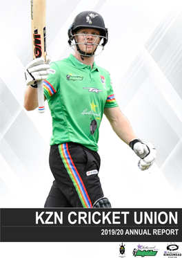KZN Cricket Annual Report 3 August 2020