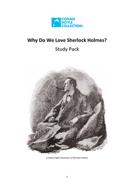Why Do We Love Sherlock Holmes? Study Pack