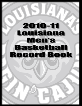 2010-11 Louisiana Men's Basketball Record Book