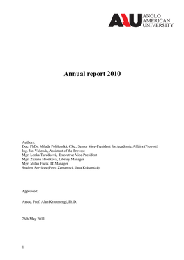 Annual Report 2010