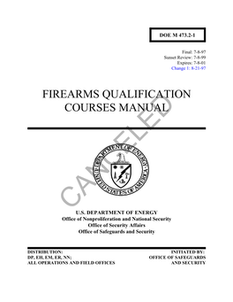 DOE M 473.2-1C1 Incorporated