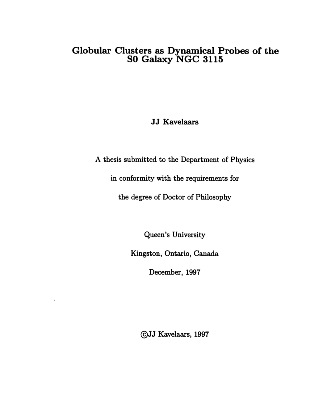 Globular Clusters As Dynamical Probes of the SO Galaxy NGC 3115