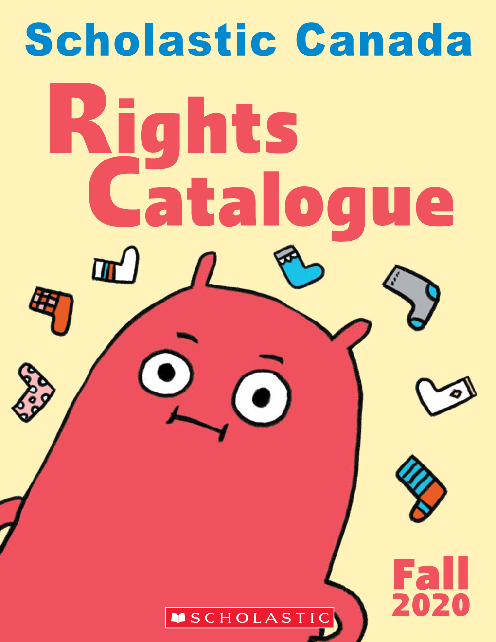 Scholastic Canada Rights Catalogue