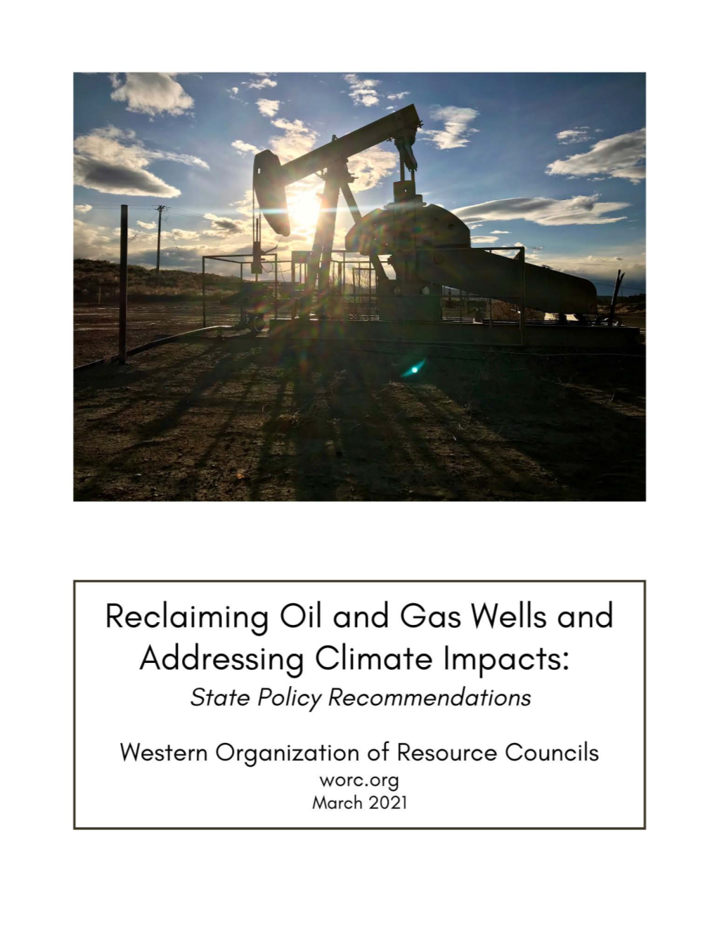 2021 Mar FINAL Reclaiming Wells Addressing Climate Impacts