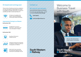 Business Travel with South Western Railway