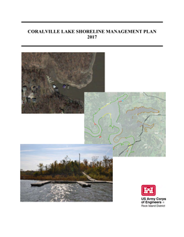 Coralville Lake Shoreline Management Plan, 2017