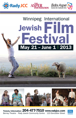 Winnipeg International Jewish Film Festival Program – 2013