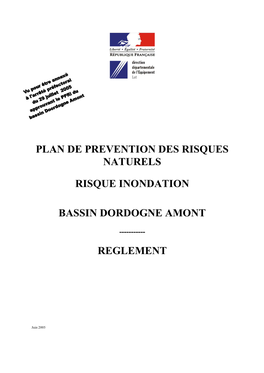 Plan De Prevention Des Risques Naturels Risque