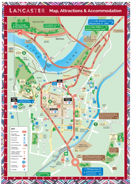 Map, Attractions & Accommodation