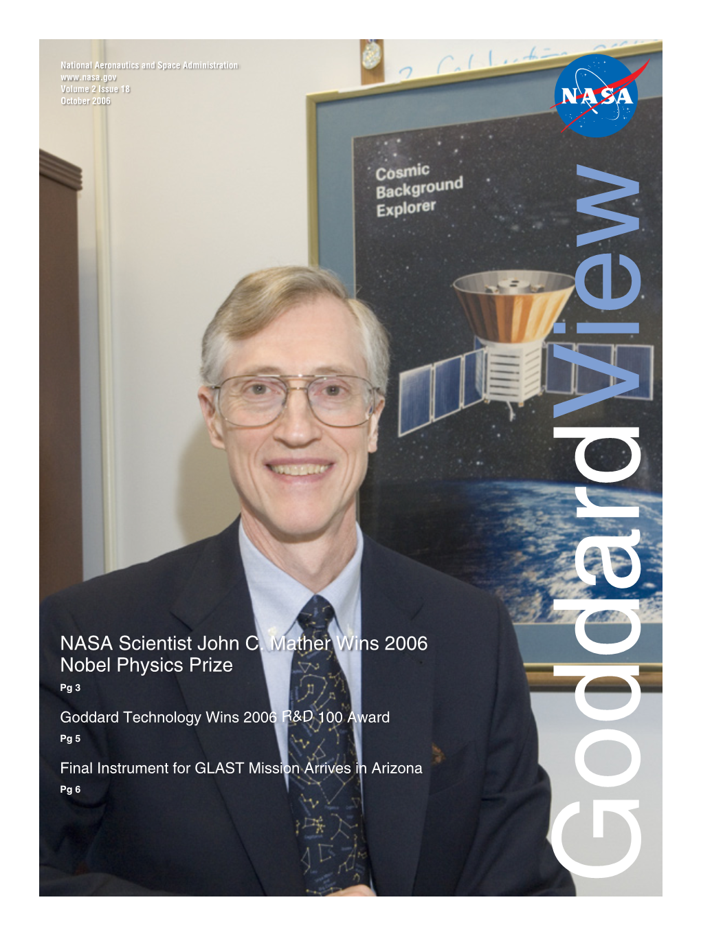 NASA Scientist John C. Mather Wins 2006 Nobel Physics Prize Pg 3