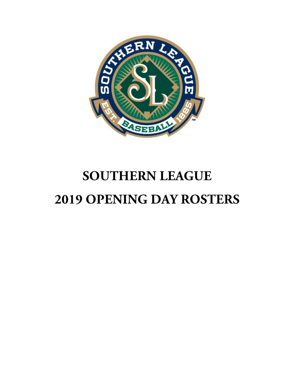 2019 SL Opening Day Rosters.Pdf