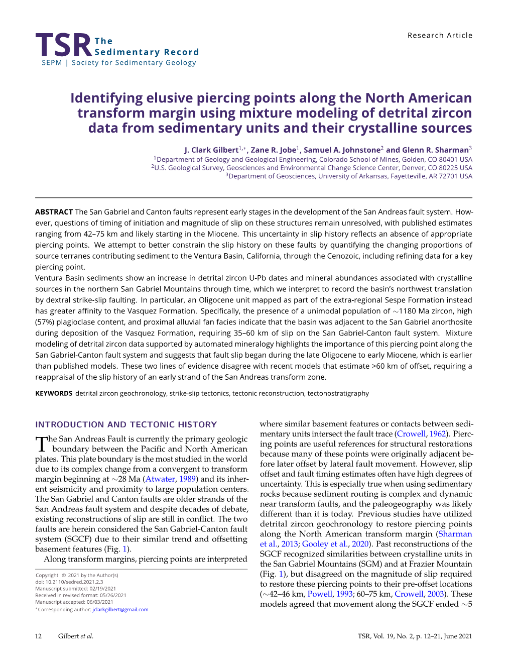 Identifying Elusive Piercing Points Along the North American