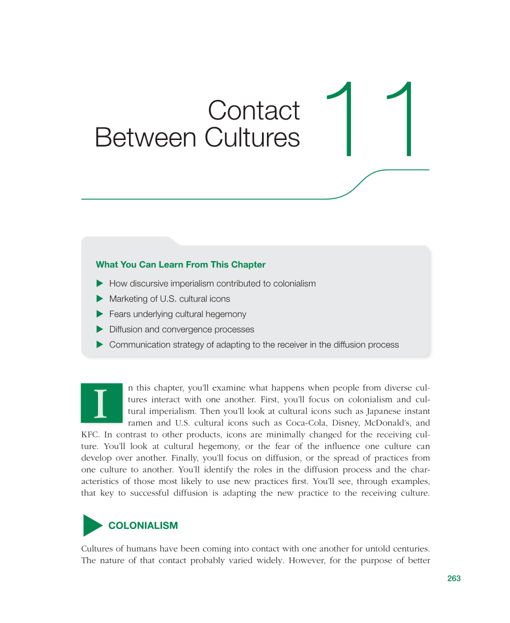 Contact Between Cultures 11