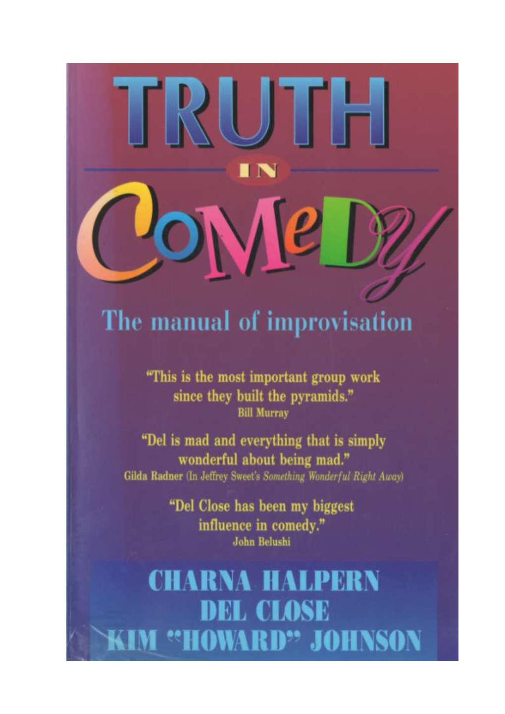 Truth in Comedy.Pdf