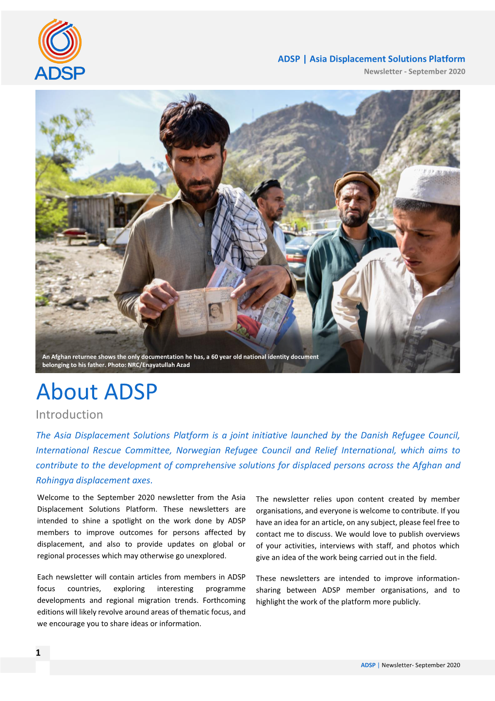 ADSP Newsletter September20