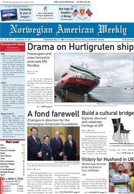 Drama on Hurtigruten Ship News Passengers and the U.N