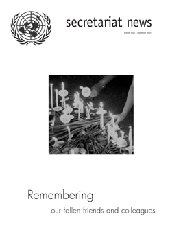 UN Secretariat News Tribute Edition