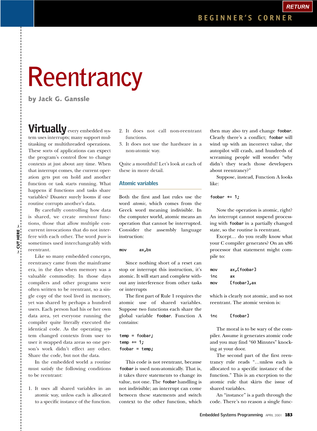 Reentrancy by Jack G