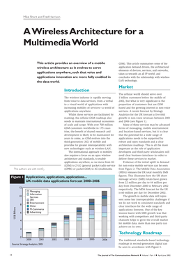 A Wireless Architecture for a Multimedia World