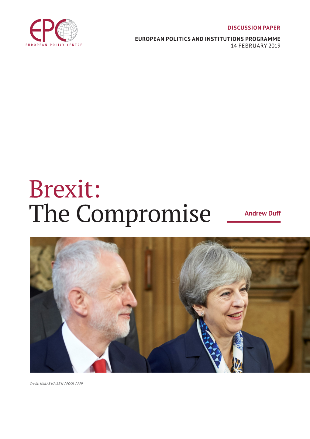 Brexit: the Compromise Andrew Duff