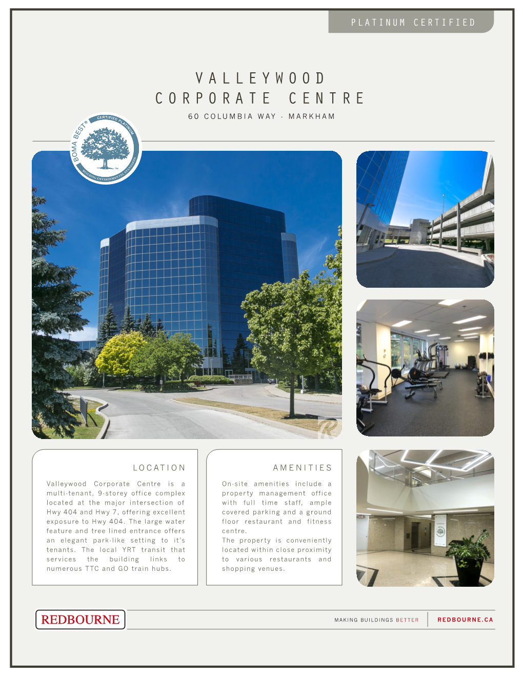 Valleywood Corporate Centre 60 Columbia Way - Markham