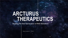 Building the Next Generation of RNA Medicines