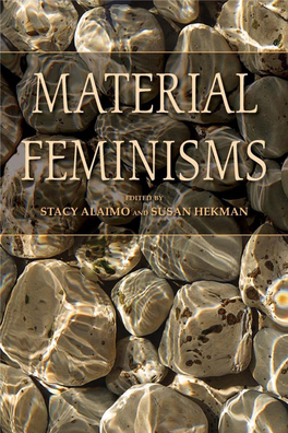 Material Feminisms This Page Intentionally Left Blank Material Feminisms