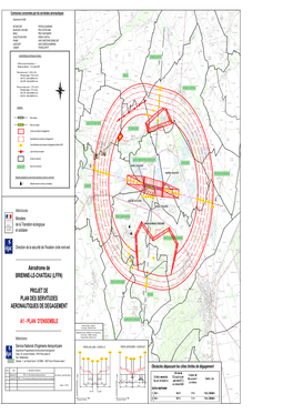 Aérodrome De BRIENNE-LE-CHATEAU (LFFN) PROJET DE PLAN DES SERVITUDES AERONAUTIQUES DE DEGAGEMENT A1