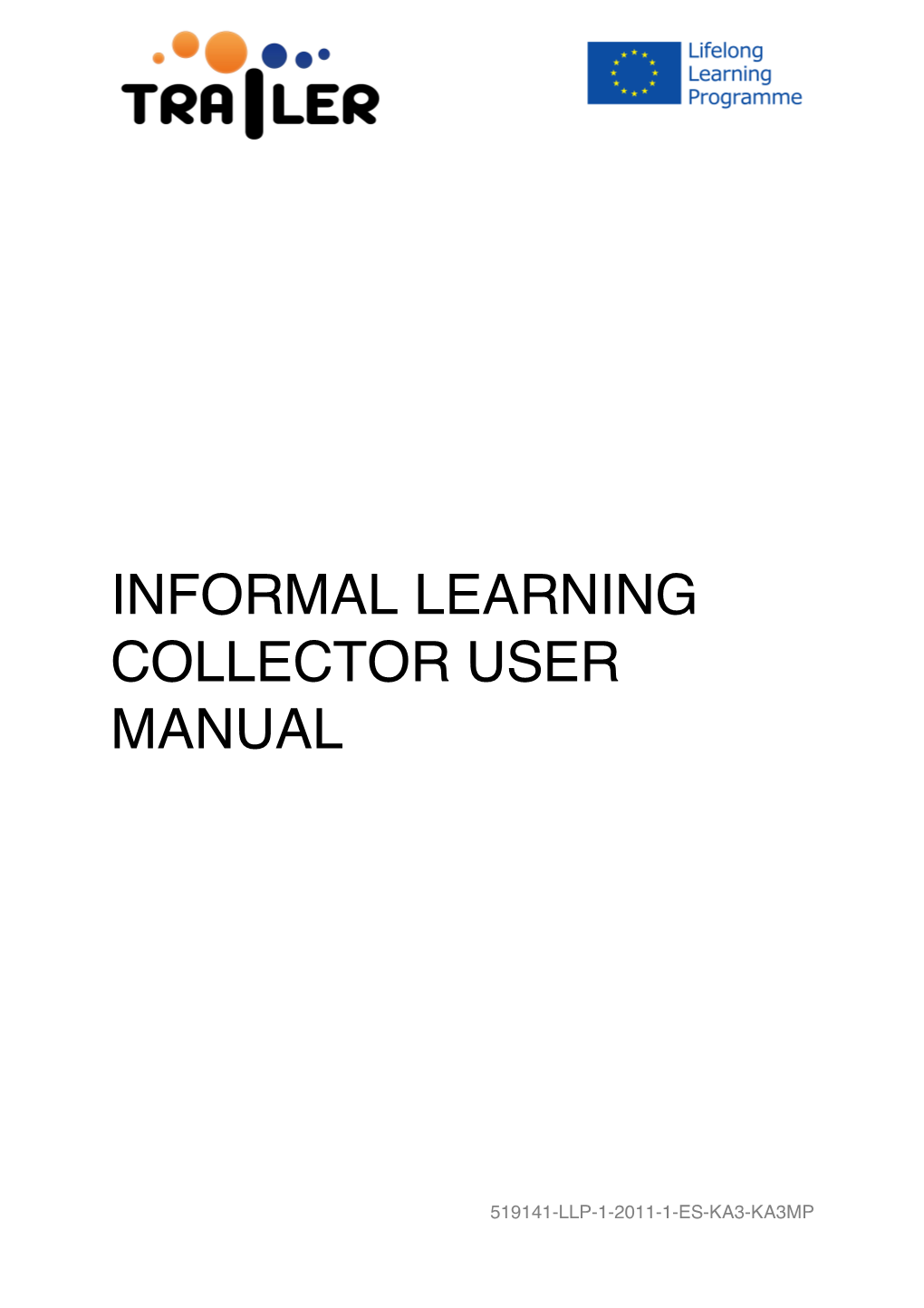 Informal Learning Collector User Manual